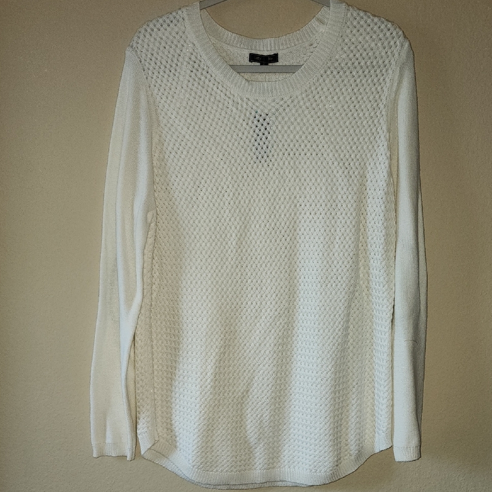 Off-white Textured Sweater - Picture 2 of 4